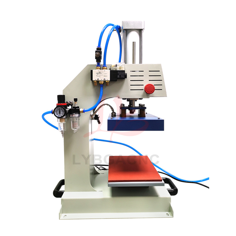 Пневматический термопресс для  – обзор и цена Leatherwork Machine