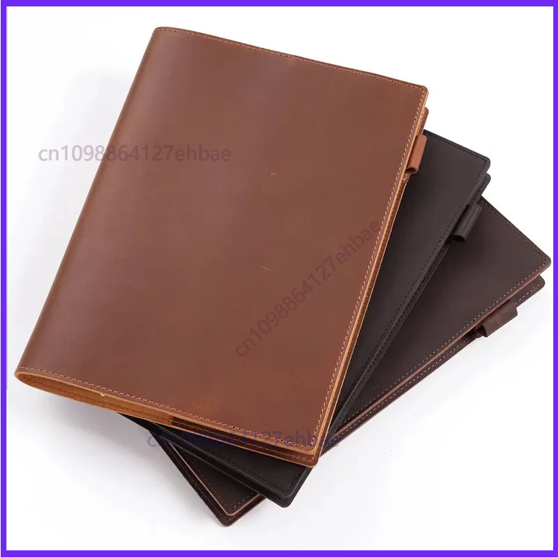 Винтажная кожаная обложка для  – обзор и цена Leather Work Diary Covers