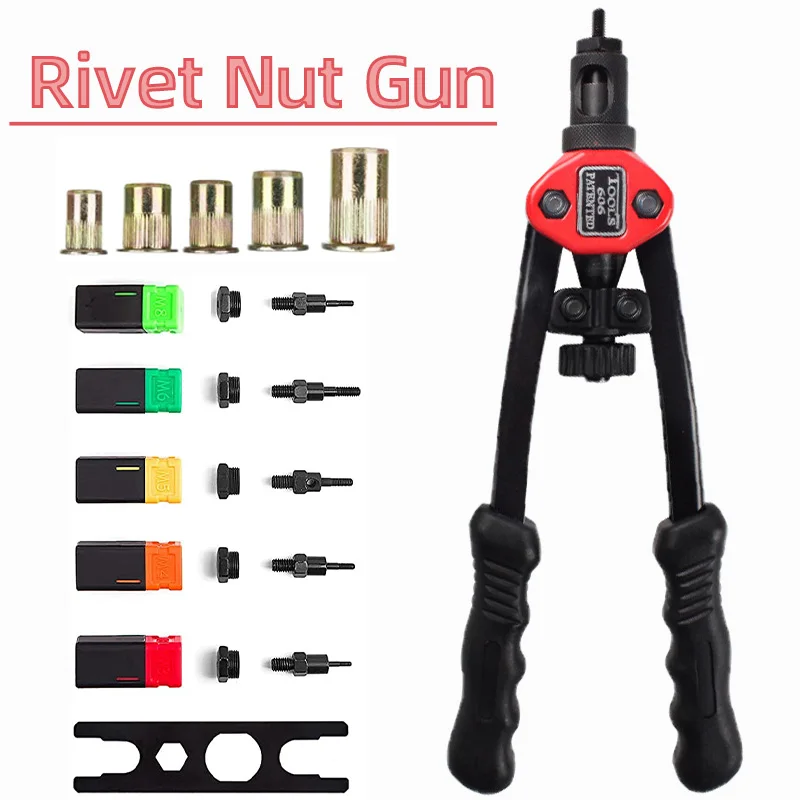 BT-606 Пистолет для заклепок и – обзор и цена Rivet Setter Tool