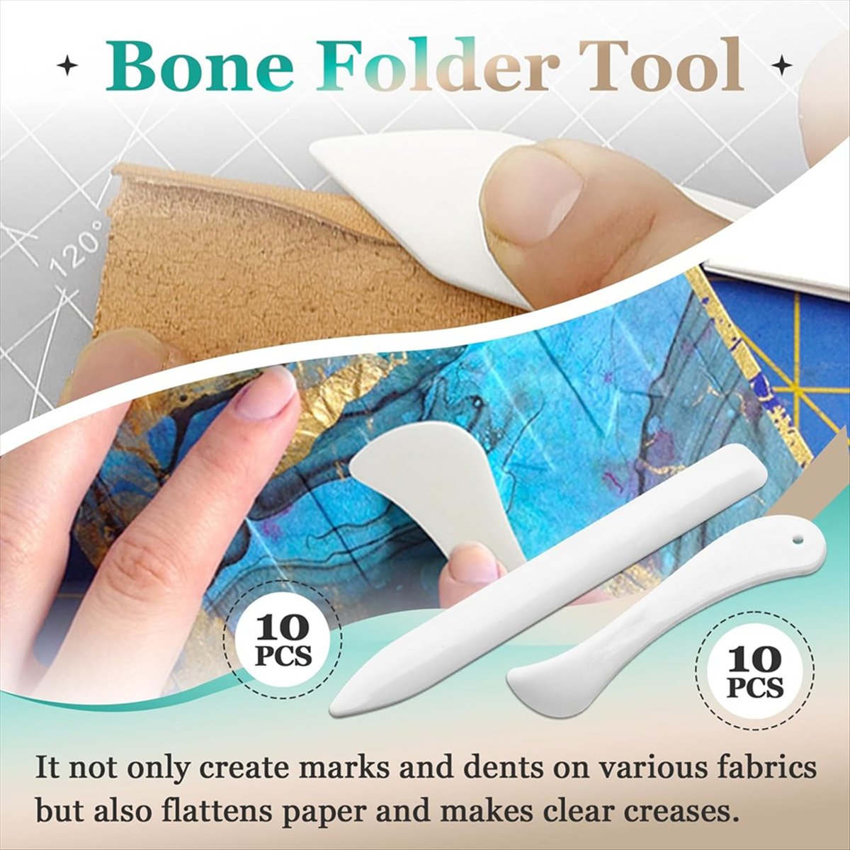 【Хит продаж】20 шт. инструменто – обзор и цена Bone Folder Tool
